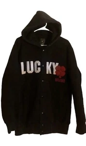 Lucky Brand Dungaree’s Heavy Duty RARE VINTAGE 90’s Snap-up Jacket Mens M - Picture 1 of 5