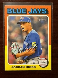 2024 Topps Heritage - Short Print #98 Jordan Hicks - Picture 1 of 2