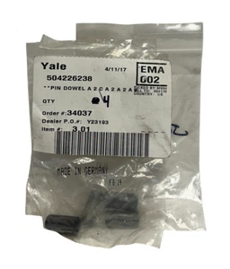 4 YALE 504226238 / YT504226238 OEM DOWEL PINS FOR FORKLIFT NSNP - Picture 1 of 2