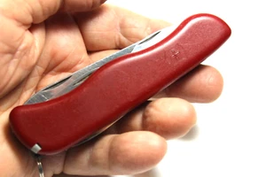 Early Victorinox Forester Slide Lock Swiss Army Knife PAT PEND MOD DEP - Picture 1 of 10