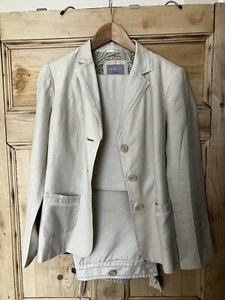 Per Una beige Linen Suit - Picture 1 of 8