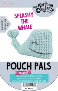 Knitty Critters - Pouch Pals - Splashy The Whale - Imagen 1 de 1