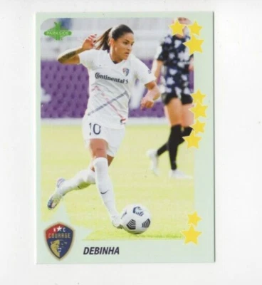 2021 Parkside NWSL Vol. 2 Debinha RC #S2 Stars North Carolina Courage SP - Image 1 of 2