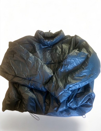 *NUOVO* Yeezy Gap Balenciaga finto pullover puffer esclusivo giapponese BLU SCURO XL