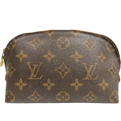 Auth Louis Vuitton Pochette Cosmetic Pouch Monogram Accessory Pouch M47515 - Image 1 of 4