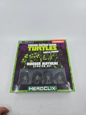 TMNT Heroclix Mouser Mayhem Starter Set - Wizkids - Abierto 3/4 Foto 1 de 4