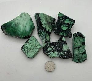 Natural Black Bridge Variscite Rough 550gm. #E2.111 - Picture 1 of 2