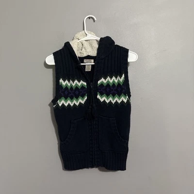 Chaleco con Capucha ARIZONA Jean Mujer M Azul Multicolor Tejido Cremallera Completa Bolsillo Chevron Foto 1 de 4