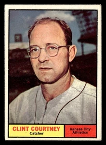 1961 Topps Clint Courtney #342 EX Kansas City Athletics - Picture 1 of 2