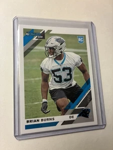 2019 Panini Donruss Rookie Brian Burns #256 Carolina Panthers - Bild 1 von 2