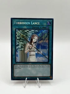Forbidden Lance RA02-EN058 Secret Rare  Yu-gi-oh! - Picture 1 of 2