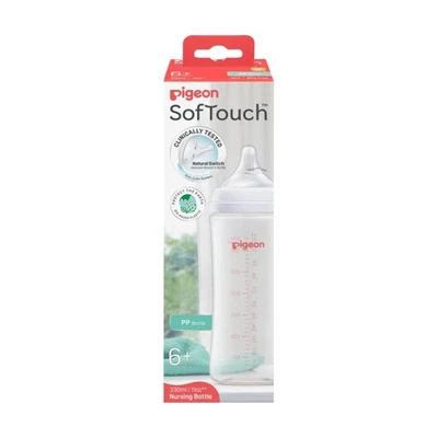 Pigeon Softouch BPP Baby Bottle PP Anti-Colic 330ml 6m+ - image 1 of 4