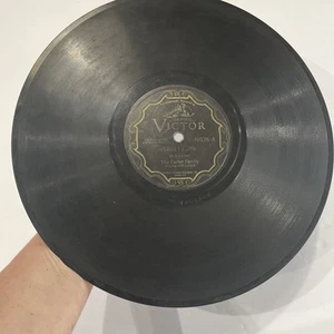 The Carter Family: Sweet Fern/Lulu Wall - 78 RPM 10" Record 1930 Victor V-40126 - Picture 1 of 4