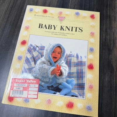 Baby Knits A Unique Clothes to Knit Infants Toddlers Knitting Pattern Book 1987 - Image 1 of 4