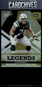 Nick Mangold 2022 Panini Prestige #LL-17 Living Legends - Picture 1 of 2