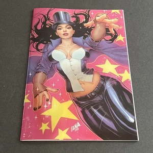 Dark Crisis On Infinite Earths #4 Zatanna Foil David Nakayama NYCC DC Comic casi nuevo - Imagen 1 de 8