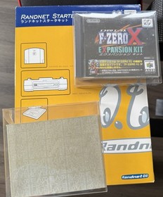 Nintendo 64DD Randnet Starter Kit With 2 64dd Games