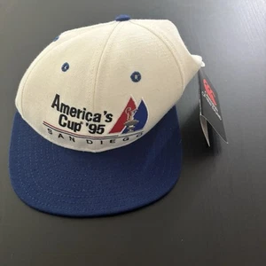 1995 America’s Cup San Diego Tech Racing Hat NWT New Zealand Canterbury DeLong - Picture 1 of 10