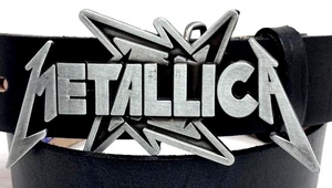Hebilla Metallica (3”-”2 1/2”) apta para cinturón ancho de 1-1/2” con cinturón gratis. - Imagen 1 de 1
