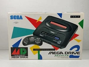 KONSOLE SEGA MEGADRIVE 2 NTSC-JAPAN (KOMPLETT MIT HANDBUCH - SERIAL MATCHING) - Bild 1 von 11