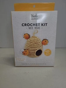 Kit de ganchillo Needle Creations colmena de abejas 5 x 5 x 5 acabado nuevo - Imagen 1 de 6