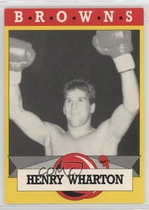 1993 Brown's Boxing Cards Henry Wharton #78 - Picture 1 of 4