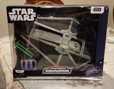 Star Wars Micro Galaxy Squadron TIE Reaper Vehículo 9 pulgadas con Tres Micro Figuras *Nuevo* Foto 1 de 4