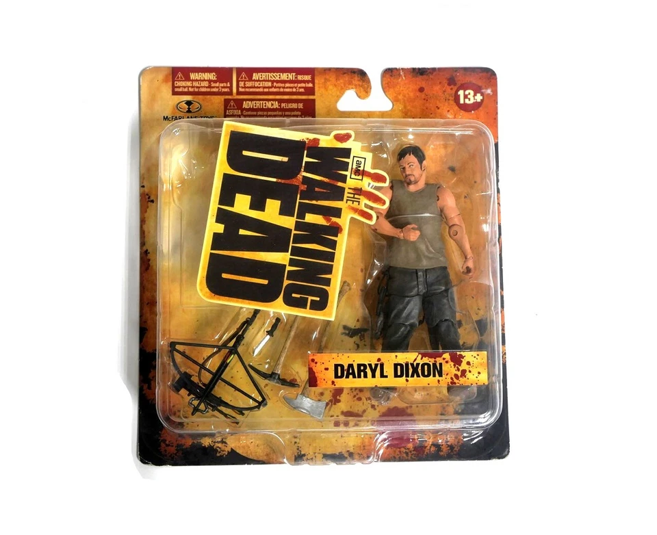 The Walking Dead TWD Action Figure Daryl Dixon Series 1 McFarlane Toys Sealed  - Image 1 of 2
