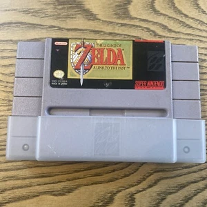 Zelda: A Link to the Past (SNES, 1992) • Solo cartuccia • Testato • Autentico USA - Foto 1 di 7