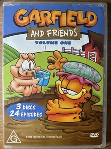 DVD: Garfield and Friends | Volume 1 - 1989 Kids Animation, 3 Discs, 24 Episodes - Picture 1 of 5