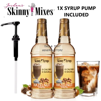 PACK DE 2 JARABES FLACOS DE AVELLANA JARABE CETO SIN AZÚCAR CERO CARBOHIDRATOS JARABE DE CAFÉ Foto 1 de 4