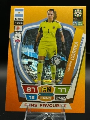 2023 Panini Adrenalyn XL FIFA Women's World Cup Fans' Favourite - Image 1 of 4