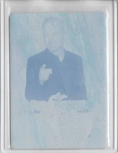 Bob Odenkirk Actor 2022 Leaf Metal Pop Century Cyan Plate 1/1 #BA-BO1 - Picture 1 of 2