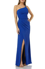 Carmen Marc Valvo Infusion one Shoulder Evening Dress, Lined, Size 12, $398 NWT