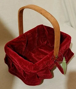 Cesto decorativo con manico natalizio stagionale e fodera rimovibile per tutte le occasioni - Foto 1 di 12