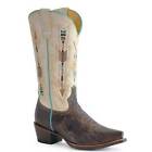 Women's Roper Arrows Boots Handcrafted Brown