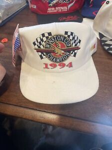 Vintage  Nascar Racing 1994 Winston Cup Championship Hat Snapback With Tags