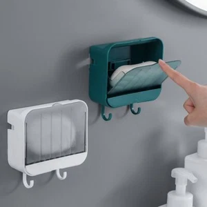 Kitchen Supplies Bathroom Accessories Draining Dish Soap Box Soap Storage Rack - Picture 1 of 8