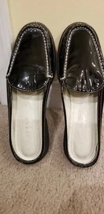 Lauren Ralph Lauren Patent Leather  Vintage Mules(Sz 9AA) - Picture 1 of 4
