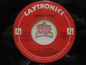 Rare! Sandra Roger – Tu Para Mi / Nada, 45 RPM EX (11K) - Picture 1 of 2