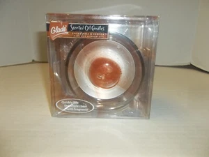 Glade Scented Oil Candles Spiced Rose & Vanilla 1 Glass Holder & 2 Oil Candles - Picture 1 of 2