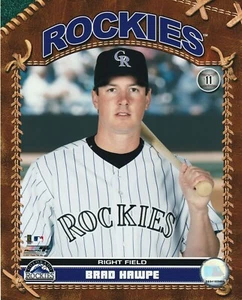Brad Hawpe Colorado Rockies 8x10 PHOTOFILE Glossy Photo MLB Officially Licensed - Picture 1 of 1