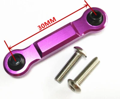 Barra de enlace de dirección servo de aluminio 30 mm para RC HPI Savage Flux X XL 4.6 5.9 Foto 1 de 2