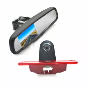 Reverse Camera & Mirror Monitor for Citroen Jumpy / Peugeot Expert / Fiat Scudo - Picture 1 of 9