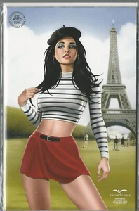 Zenescope 2021 World Tour Sammlerstück Cover Keith Garvey FRANKREICH LE 350 NM - Bild 1 von 1