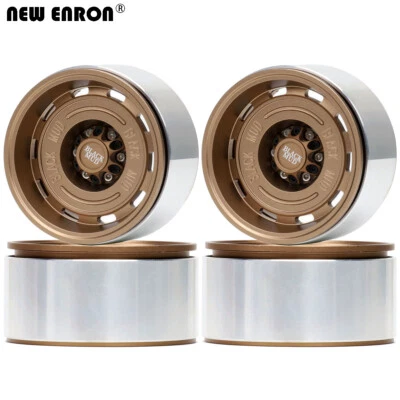 Alloy 2.6" Beadlock 12MM/17MM Negative 7.5 Wheel Rim For Axial 1/10 1/7 1/8 MK07 - Image 1 of 4