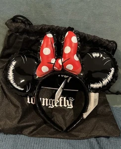 Loungefly Disney Minnie Mouse Balloons Ears Headband - Picture 1 of 2