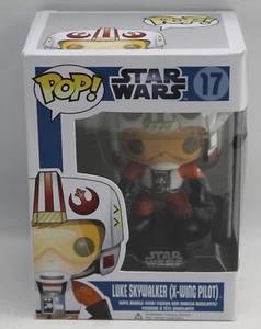 Funko Pops #17 Star Wars Luke Skywalker X Wing Pilot Vinyl Figure - Picture 1 of 2