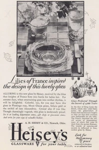 1930 Heiseys: Lilien von Frankreich inspiriert Vintage Print Ad - Bild 1 von 1