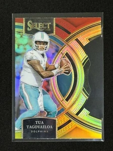 Tua Tagovailoa 2023 Select Premier Level Red/Yellow Die-Cut Prizm #103 MIAMI - Picture 1 of 2